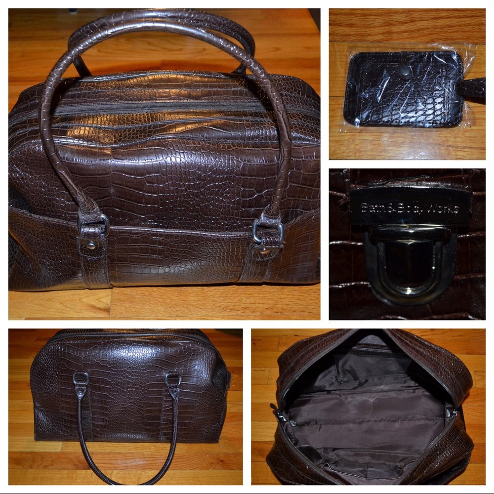 Bath & Body Works weekender travel bag